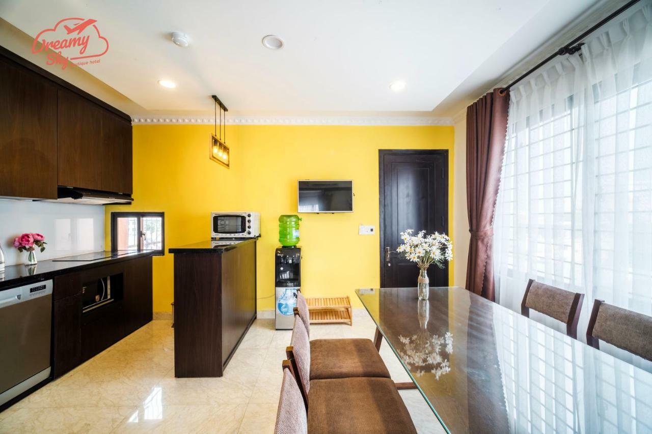 Dreamy Sky - Airport View Boutique Hotel دا نانغ المظهر الخارجي الصورة