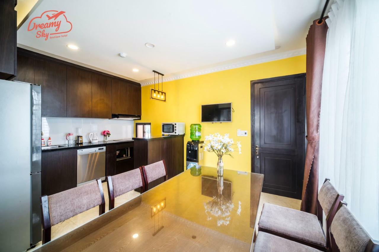 Dreamy Sky - Airport View Boutique Hotel دا نانغ المظهر الخارجي الصورة